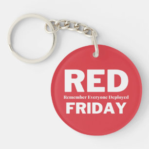 Red friday remember everyone deployed key ring
