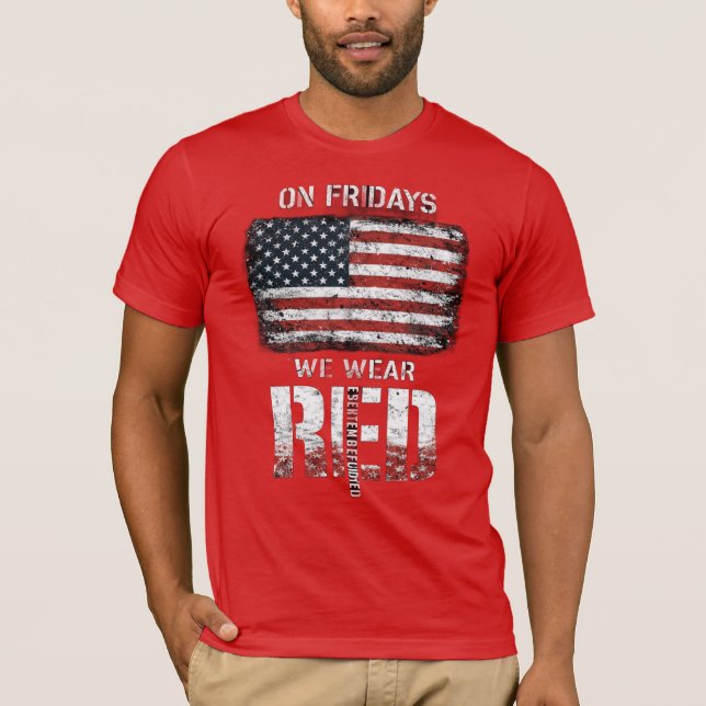 RED Friday: Remember Everyone Deployed T-Shirt (Front)