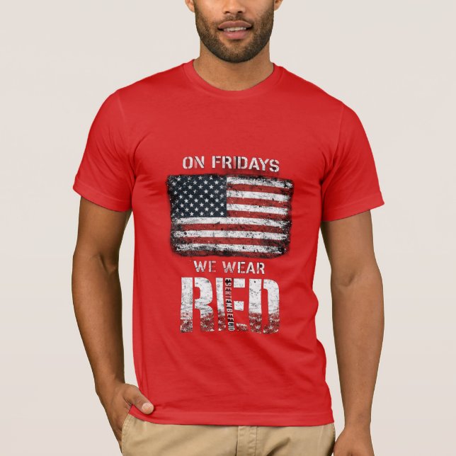 RED Friday: Remember Everyone Deployed T-Shirt (Front)