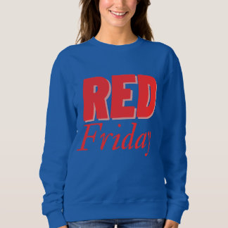 Red friday  sweatshirt