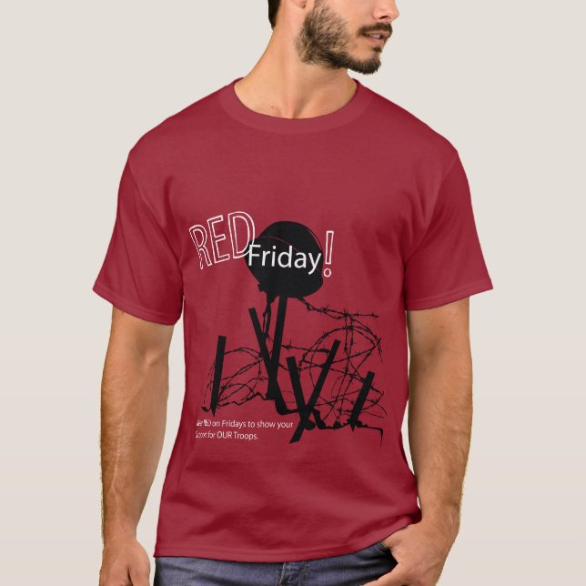 Red Friday T-Shirt (Front)