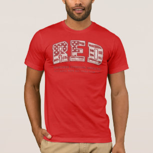 RED Friday T-Shirt - Remember Everyone Deployed - 