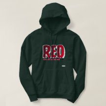 RED Friday Tribal Hoodie – Honour Our Deployed