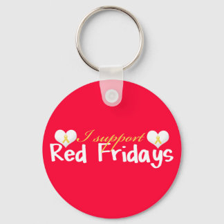 Red Fridays keychain