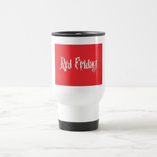 Red Fridays Travel Mug