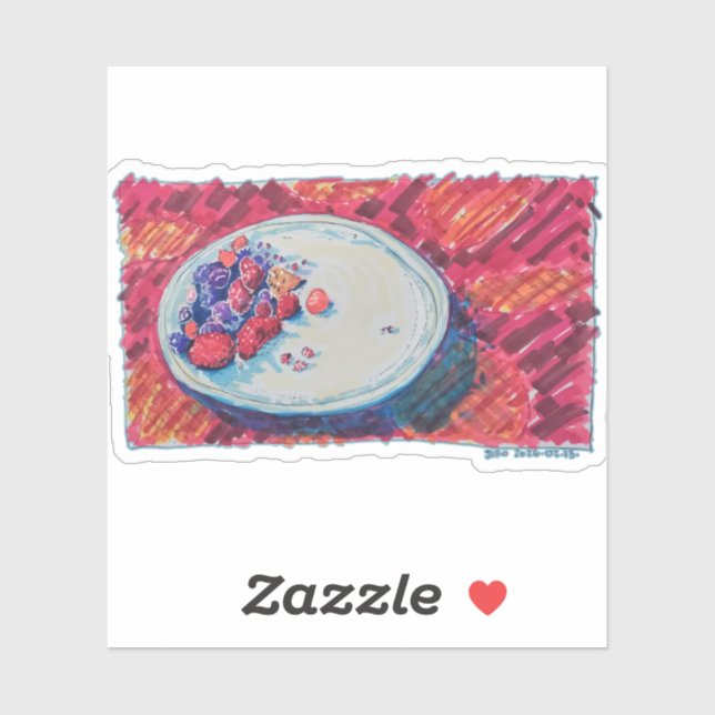 Red Fruits Bowl (Sheet)