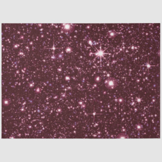 Red Galaxy Series Design 7 Tissue Paper