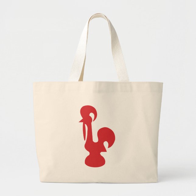 Red Galo Large Tote Bag (Front)