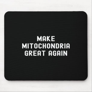 Red Garbage For Trump Make Mitochondria Great Agai Mouse Pad