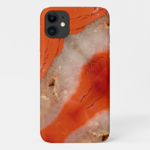 Red Gemstone Stone Texture iPhone 11 Case