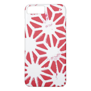 Red geometric pattern Case-Mate iPhone case