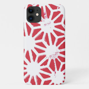 Red geometric pattern Case-Mate iPhone case