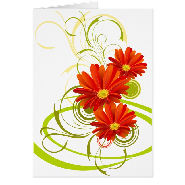 Red Gerbera Daisy (Front)