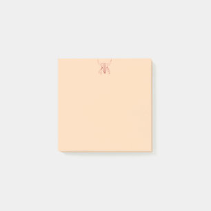 Red Ghost Dance Buffalo line tan note pads