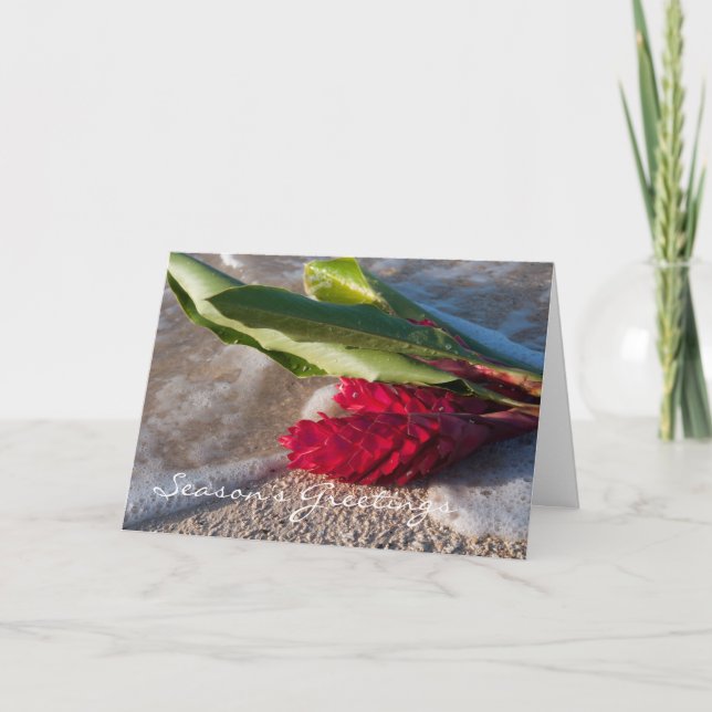 Red Ginger card (Front)