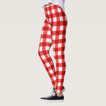 Red Gingham And Chequered Pattern