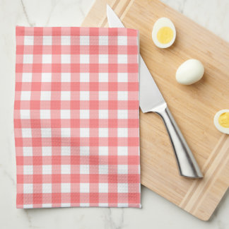Red Gingham Tea Towel