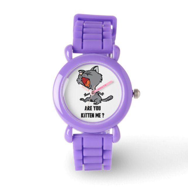Red Glitter - Children's Watch (Front)