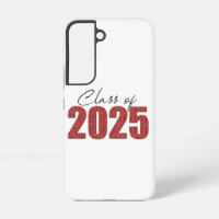 Red Glitter Class of 2025