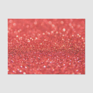 Red Glitter Design  Tissue Paper