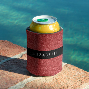 Red Glitter, Glitter Background, Your Name Can Cooler