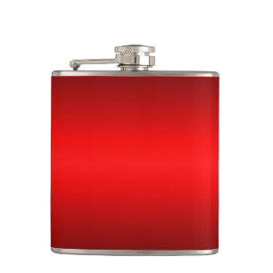 Red Glow Hip Flask