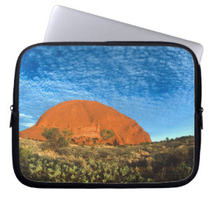Red Glow of the Famous Ayers Rock in the Outback Laptop Sleeve