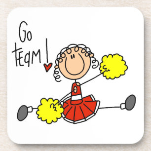 Red Go Team Cheerleader Coaster