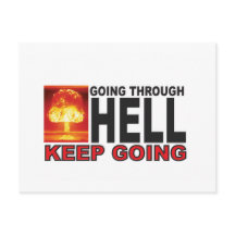 red going through hell keep going