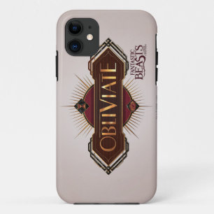 Red & Gold Art Deco Obliviate Spell Graphic Case-Mate iPhone Case