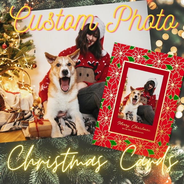 Red Gold Green Custom Family Merry Christmas (Creator Uploaded)