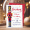Red Gold Nutcracker Christmas Birthday Party