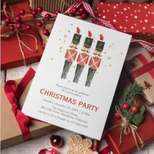 Red & Gold Nutcracker Christmas | Holiday Party