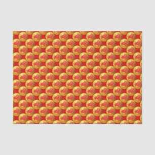 Red Gold Pig Papercut Chinese New Year Zodiac TisP Tissue Paper