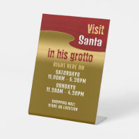 Red & Gold, Santa Claus Visitor Hours