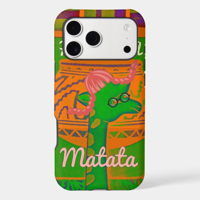 Red Golden Green Rasta Giraffe Colours (Back)