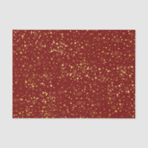 Red & Golden Star Patterns