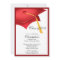 Red Grad Cap Graduation Party Invitation