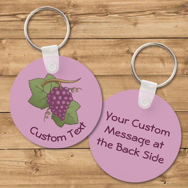 Red Grapes Keychain (Creator Uploaded)