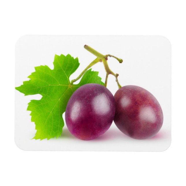 Red grapes magnet (Horizontal)
