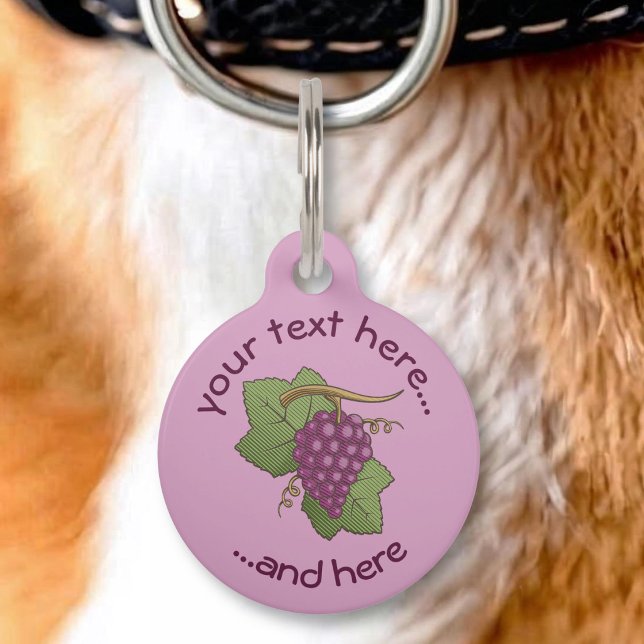 Red Grapes Pet Tag (Creator Uploaded)