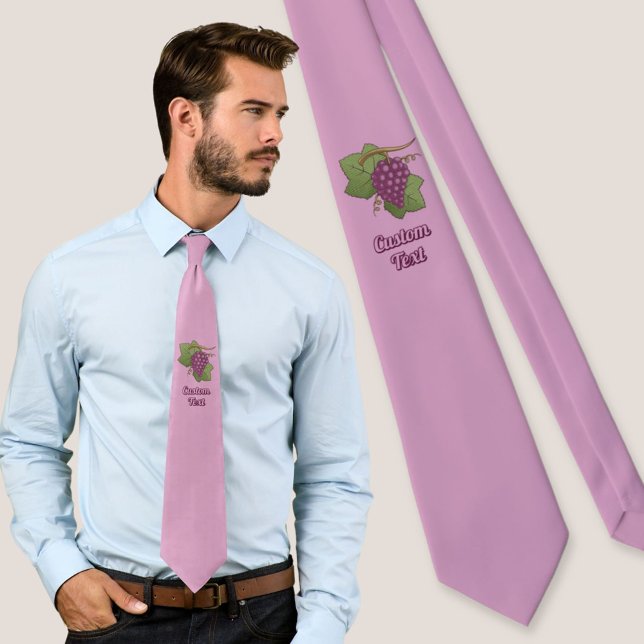 Red Grapes Tie (Creator Uploaded)