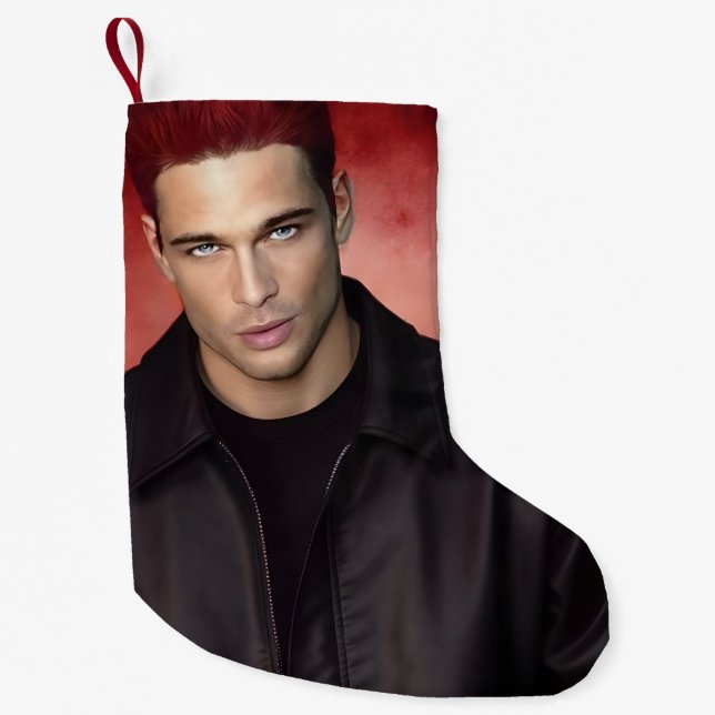 Red Gravity christmas stocking (Front)