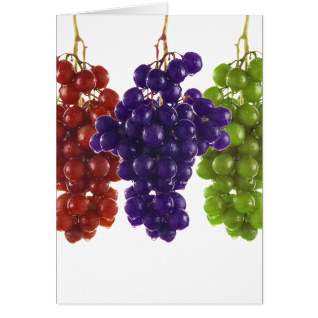 Red Green and Purple Grapes (Front)