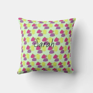 Red,Green And Purple Grapes Cushion