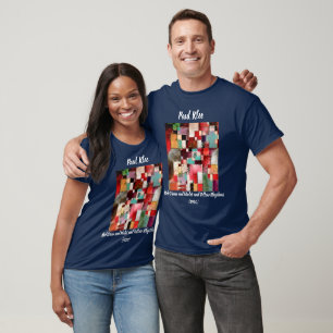 Red green and Violet and Yellow Rhythms Paul Klee T-Shirt