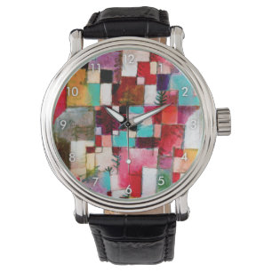 Red Green and Violet, Paul Klee Watch