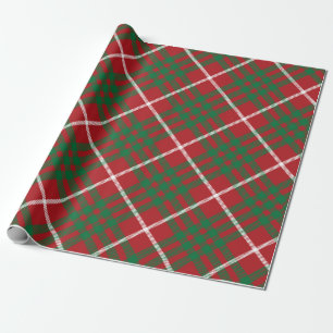 Red & Green Check Wrapping Paper