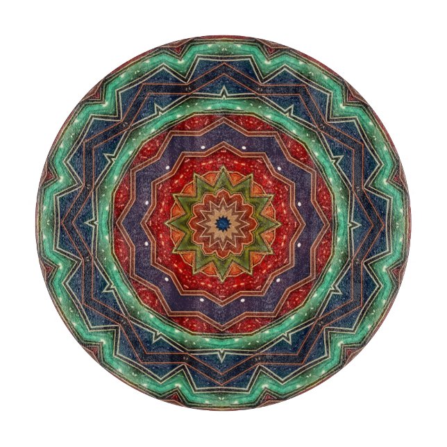 Red Green Decorative Cutting Board (Front)