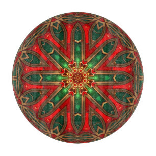 Red Green Decorative Cutting Board